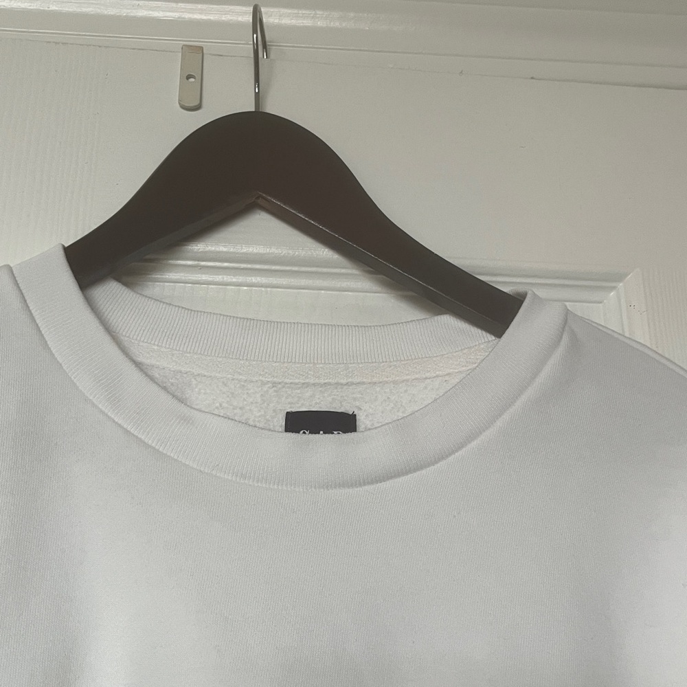 GAP | Vintage Soft Eyelet-Sleeve Sweatshirt Sz M - Picture 6 of 6